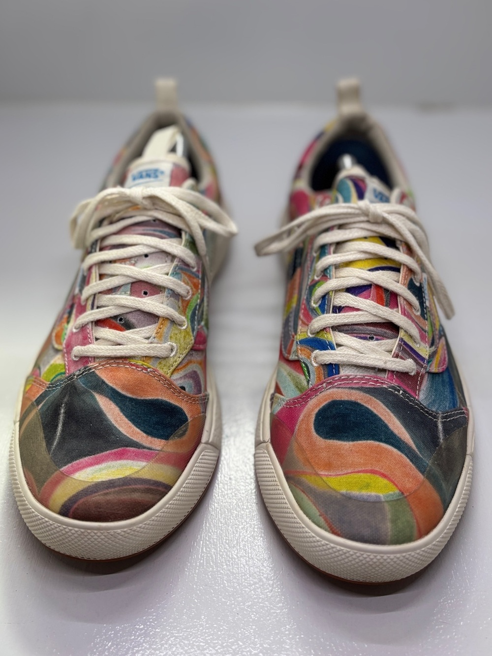 Vans UltraRange Neo VR3 Multicolor Psychedelic Swirl Sneakers Men’s 12 EU 46 - Picture 2 of 15